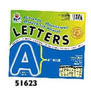  9 Pack PACON CORPORATION 4 SELF ADHESIVE LETTERS BLUE 