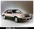 1979 Ford Mustang Indy 500 Pace Car Factory Photo