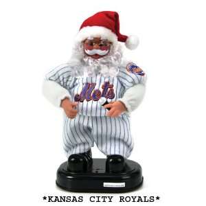  12 MLB Kansas City Royals Animated Rock & Roll Santa 
