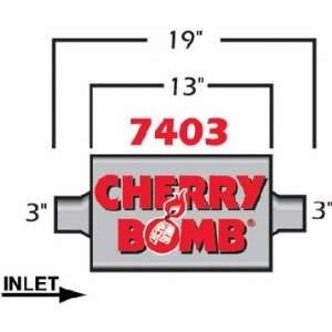  Cherry Bomb 7403 Pro Muffler Automotive