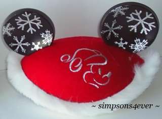 Disney Mickey Mouse Christmas Ears INFANT DisneyLand  