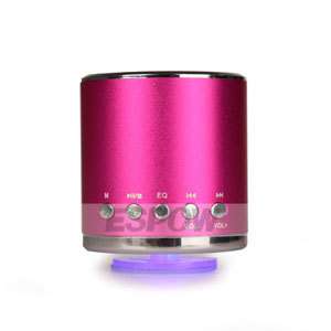   TRAVEL SPEAKER USB RECHARGEABLE FOR  PLAYER iPOD LAPTOP IPHONE