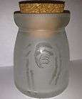   Glass Display & Stash Container Jar with Cork Top Rasta Ragae Jug
