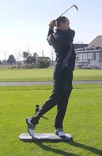 Balanced Golfer Stance/Alignment/Tempo Training Aid  