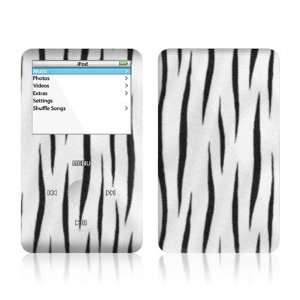  White Tiger Stripes Design Skin Decal Sticker for Apple 