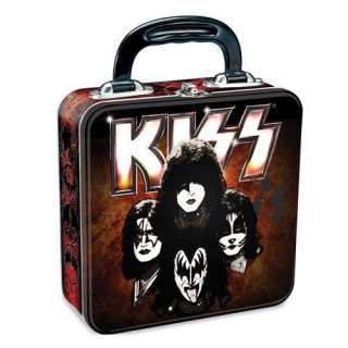KISS Legend NEW Square TIN TOTE LUNCHBOX Official  