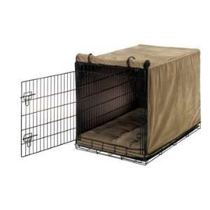 Bowsers Pet Products 8949 Small Luxury Crate Cover   Houndstooth 