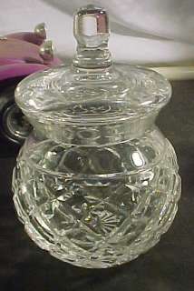 Waterford Jam Jar with Lid Unkown Pattern  