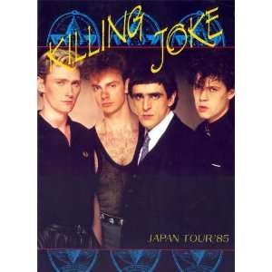  Killing Joke Japan Tour Programme April 1985 Everything 