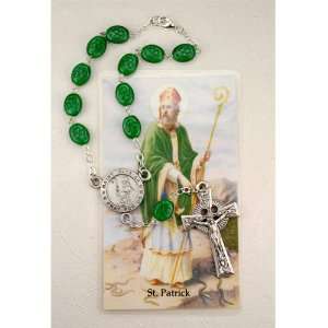  St. Patrick Shamrock Single Decade Rosary 