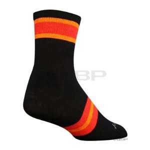  SockGuy Elite Tech with 5 Cuff Red Hot; LG/XL Sports 