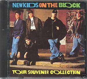 NKOTB   NEW KIDS ON THE BLOCK IMPORT CD TOUR SOUVENIR  