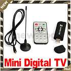 USB 2.0 Digital TV Stick Tuner Receiver USB Dongle Wand TV With IR 