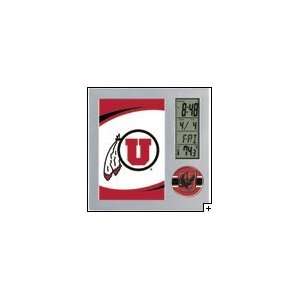  NCAA Utah Utes Team Desk Clock