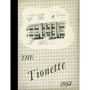  (Black & White Reprint) 1954 Yearbook West Forest Area 