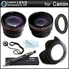   Telephoto Lens Kit For CANON VIXIA HF M52, M50, M500, M41, M40, M400