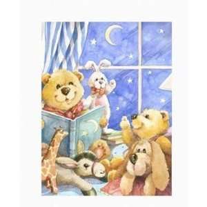 Teddy Bear Storytime Poster Print 