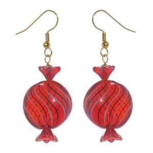  Supplies For Project E145   Cinnamon Candy Disc Earrings 