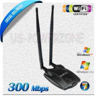   Long Range 802.11 B/N/G 300M USB Wireless Adapter 1000MW Wifi Network