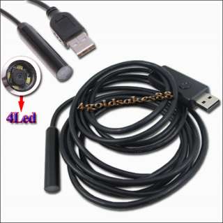   Mini USB Waterproof Endoscope Snake Inspection Borescope Camera  