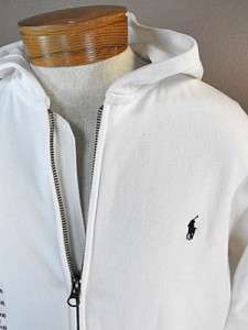   10/12) White Status Cotton Polyester Fleece Sweatshirt Free S/H