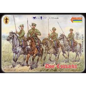  WWI Don Cossacks Summer Dress (12 w/12 Horses) 1 72 