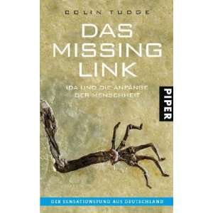  Missing Link (9783492053716) Colin Tudge Books