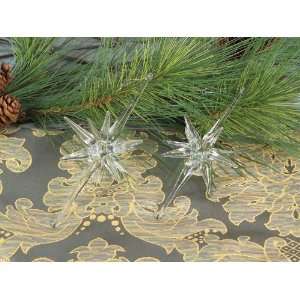 Pack of 8 Richest Winter Glass Star of Bethlehem Christmas Ornaments 7 