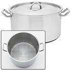 Large Steam Control 12QT Stainless Steel Stock Pot