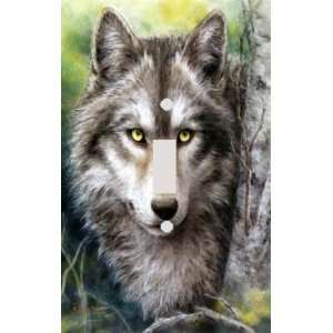  Forest Wolf Decorative Switchplate Cover