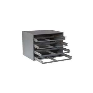  Easy Glide Slide Rack   Holds 4 Compartment Boxes