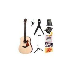 Taylor 210 Dreadnought Acoustic Guitar Bundle with Tuner 