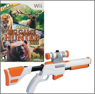 Cabelas Big Game Hunter 2012 Game + Gun  047875765627 