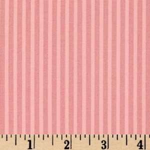  44 Wide Passionately Pink Stripe Pink Fabric By The Yard 