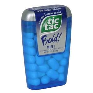 Tic Tac Bold Mint Singles, 3.5 Ounces  Grocery & Gourmet 