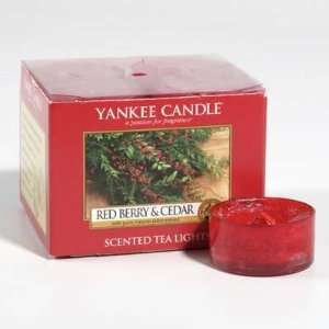    Red Berry & Cedar Yankee Candle® Tea Lights