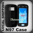 NEW Black Silicone Soft Cover Case Skin For Nokia N97