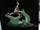Disney Peter Pan Captain Hook and Alligator pin LE 100
