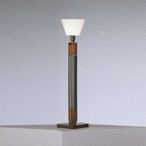  Robert Abbey Wonton Collection Bronze Table Lamp Torchiere 
