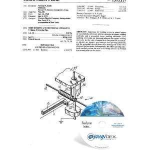  NEW Patent CD for WIRE BONDING AND SERVERING APPARATUS 