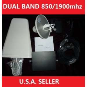  Cell Phone Signal Booster Repeater Dual Band 850 1900 