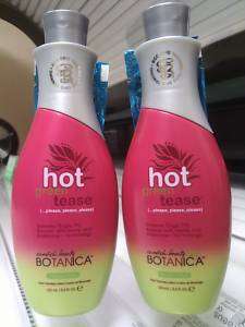 LOT OF 2 SWEDISH BEAUTY HOT GREEN TEASE TANNING LOTION  