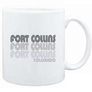  Mug White  Fort Collins State  Usa Cities Sports 