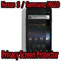 High Sensitivity Privacy Screen Protector for Samsung i9020 Nexus S US 