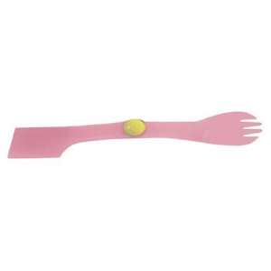  Serve it Up Dual Ended Dog Forks Passion Pink (Quantity of 