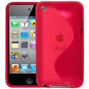 New High Quality Amzer Tpu Hybrid Case Hot Pink For Ipod Touch 4Th Gen 