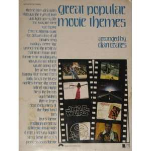 Great Popular Movie Themes Songbook Columbia  Books