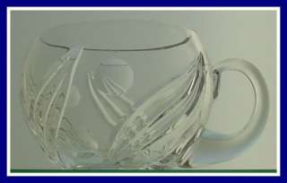 VINTAGE Clear Cut Crystal Punch Cup Glass GERMANY  