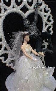 SPIDERMAN bride Wedding Cake Topper Top Super Hero H 1  