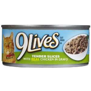    9Lives Tender Slices   Chicken in Gravy   24 x 5.5 oz